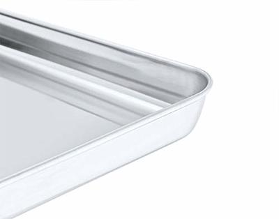 Stainless Steel Toaster Oven Pan Set of 2 10.5 Inch Small Toaster Baking  Pans