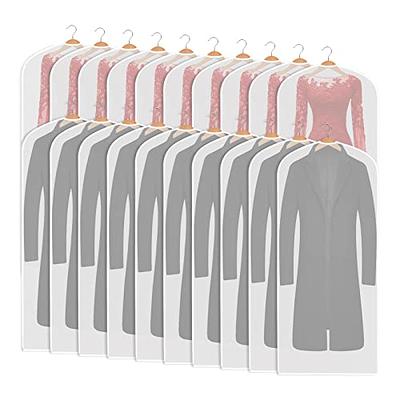 MONOMARK 60 Dress Bags for Gowns Long, Garment Bags for Hanging Clothes,  6.5 Gussetes Dress Garment Bag, Clear Foldable Long Dress Bag for Closet  Storage and Travel, 3 Pack - Yahoo Shopping