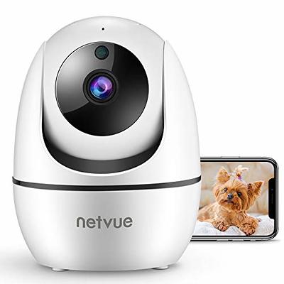 NETVUE Indoor Camera, Enhanced Security Camera with Advanced AI Skills for  Pet/Baby/Nanny, 1080P FHD 2.4GHz WiFi Night Vision Home Camera, 2-Way Audio  Dog Camera Cloud Storage/TF Card, Black - Yahoo Shopping