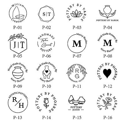 Om symbol stamps, Clay stamps