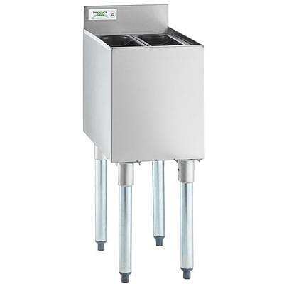 Regency 18 x 12 Stainless Steel Drop-In Ice Bin