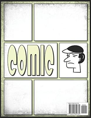 Blank Comic Book, Soft Cover, 100 Pages