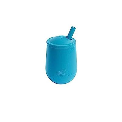  NumNum Weighted Straw Cup for Infant & Toddler 6-12 months -  Expert Endorsed - 7oz Training Baby Cups w/Removable Handles - Easy to Use  Self Feeding & Drinking Skills - Food-Grade