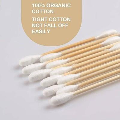 100 counts bamboo handle disposable brushes