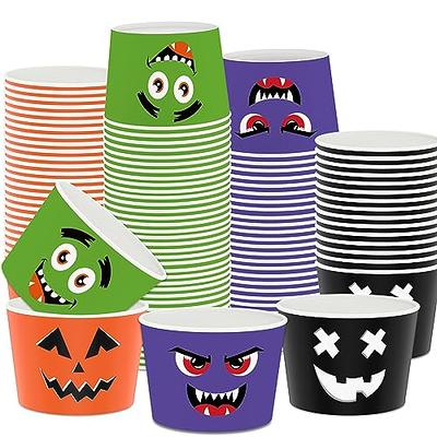 150 Pieces Football Paper Ice Cream Cups Game Day Party Supplies Disposable Ice  Cream Bowls Paper