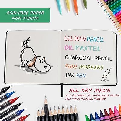 Art Supplies for Kids 9-12, Sketch Pad, Sketchbook for Drawing Kit