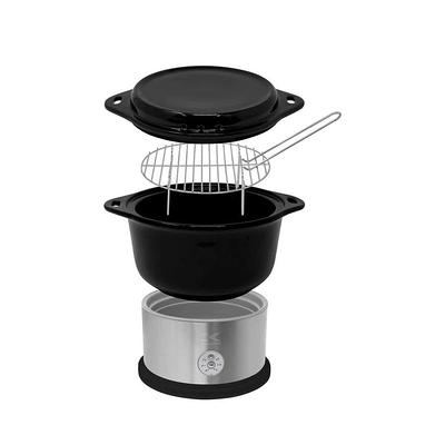 Tayama Thp-150 1.5 Litre Electric Cooking Pot & Food Steamer