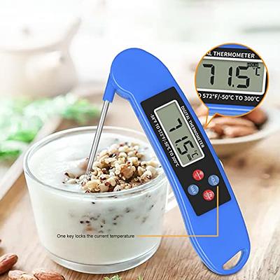 Meat Grill Thermometer, Battery Operated Food Thermometer with 4