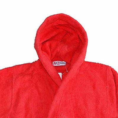 Buy Rangoli Cotton Bathrobe for Men with Matching Slippers, 400 GSM bath  robes with Pockets, Lightweight & Highly Absorbent Luxurious Full Sleeves  Unisex Bath Gown/Bath Robe, Coral Online at Low Prices in