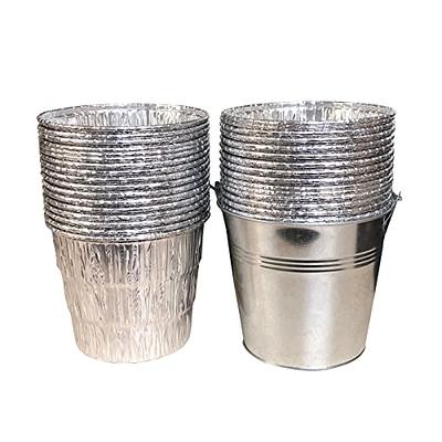 Drip Grease Bucket & 12-Pack Disposable Foil Liners Kits Replacement Parts for Traeger,Pit Boss,Rec Tec Wood Pellet Grills & Smokers