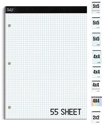 Alvin Cross Section Paper 4 x 4 Grid 50-Sheet Pad 8 1/2 x 11