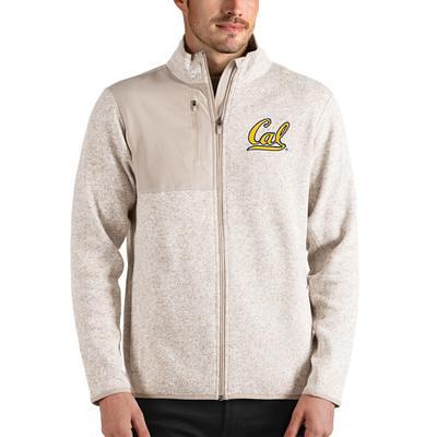 Chicago Bears Antigua Women's Course Full-Zip Jacket - Oatmeal