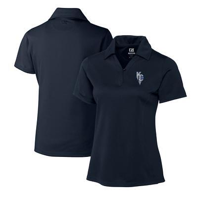 Kansas City Royals Cutter & Buck Women's City Connect DryTec Forge Stretch  Polo - Light Blue