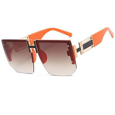 Ade Wu Women Men Vintage Retro 90s Rectangle Sunglasses