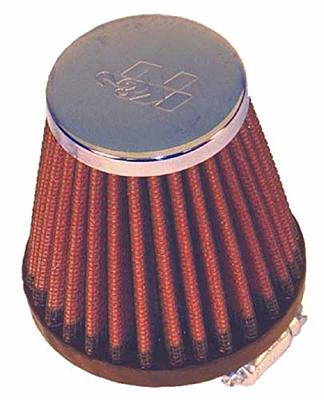 K&N Universal Clamp-On Air Filter: High Performance, Premium, Replacement  Engine Filter: Flange Diameter: 1.9375 In, Filter Height: 3 In, Flange