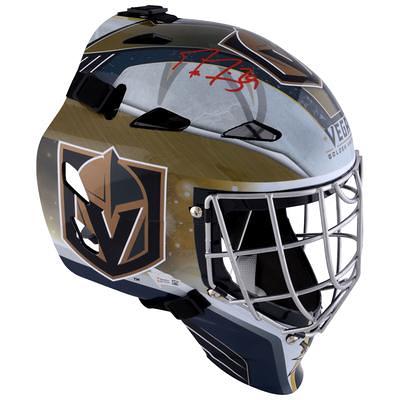 Philipp Grubauer Seattle Kraken Signed Replica Goalie Mask with Release  The Kraken Inscription