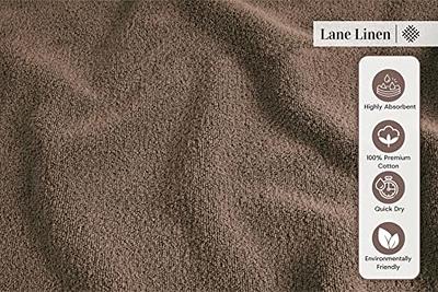 18 Piece Lane Linen 100% Cotton Luxury Towel Set, 4 Bath, 6 Hand Towels & 8  Wash