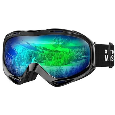 OutdoorMaster Ski Goggles PRO - Frameless, Interchangeable Lens