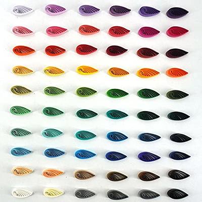 3mm Quilling Paper ~ 360 Strips ~ Rainbow Colouring ~ Quality