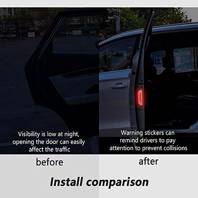 Car Reflective Stickers Night Visibility Warning Reflective Door