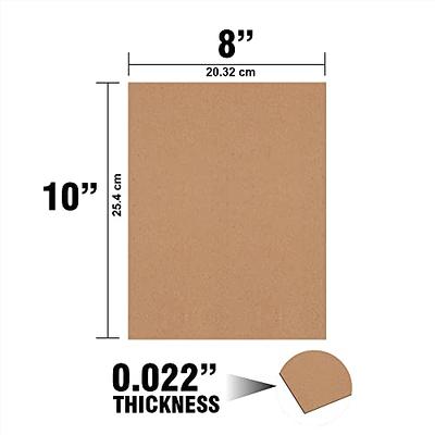 Mega Format Cardboard Sheets, Chipboard Sheets, Chip Board, Paperboard .022  Thick - Cardboard Paper, Cardboard Inserts for Mailers, Cardboard for  Crafts, Large Cardboard Sheets (8 x 10, 25-Pack) - Yahoo Shopping