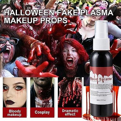 Halloween Black and White Body Paint Plasma Makeup Set Horror Atmosphere  Scar Makeup Vampire Skull Face Party Special Effects