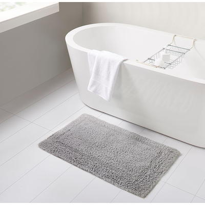 Better Homes & Gardens Heathered Stripe Bath Runner, 20 x 60, Admiral  Blue 