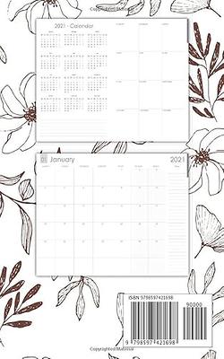 Monthly Planner 2021-2025: Calendar and Monthly planner for 5