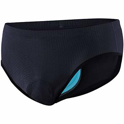 NOOYME Women Bike Underwear Gel 3D Padded Printed Design Bicycle Briefs Cycling  Underwear Shorts (XXX-Large, Midnight Blue) - Yahoo Shopping