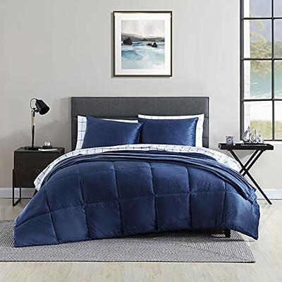 Utopia Bedding Twin/Twin XL Comforter Set Kids with 1 Pillow Sham - Bedding  Comforter Sets - Down Alternative Navy Comforter - Soft and Comfortable 