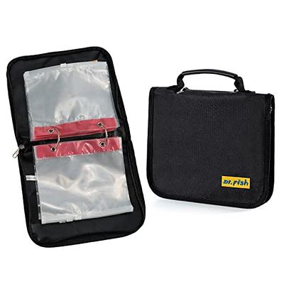 Ozark Trail Saltwater Tackle Fishing Bait Storage Binder with Reseal Bags,  Black, Polyester - Yahoo Shopping