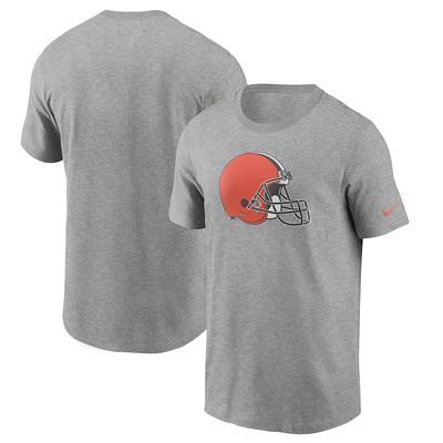 Nike Men's Orange Cleveland Browns Primary Logo T-Shirt - Orange