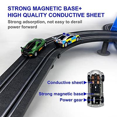 AGM MASETCH High Speed Series Tram Dual Track Set, 5.7m Electric Track with  3 Vehicles
