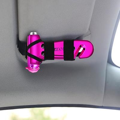 SZEOF Safety Hammer Cute with Window Breaker and Seat Belt Cutter,Car  Emergency Escape Hammer,Escape Tool,Pink,1PCS - Yahoo Shopping