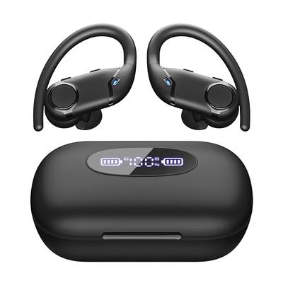 Wireless Earbuds Bluetooth Headphones 70hrs Playback Ear Buds IPX7  Waterproof Wireless Charging Case & Dual Power Display Over-Ear Stereo Bass