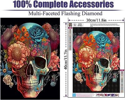 Skull Diamond Painting Kits for Adults, Horror Diamond Art Kits for Adults,  Halloween Diamond dots for Adults for Gift Home Wall Decor(16x12inch) -  Yahoo Shopping