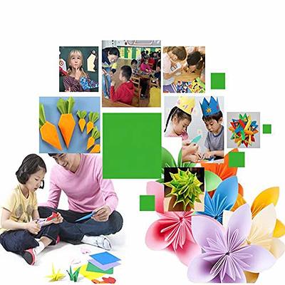 Origami Paper - 1100 Sheets - Double Sided 6x6 inches Origami Squares - 15  Vibrant Colors - Origami Set for Kids - Easy Fold Origami Papers for Arts 
