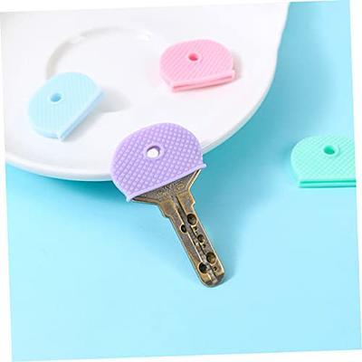 iplusmile 10 Pack Key Caps Covers Tags, Cute Flower Rubber Key