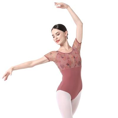 Women's Embroidered Ballet Tights  Competition Ballet Dance Dress