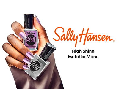 Sally Hansen - Mixed metals 🤩 This high-shine metallic look is simple with  our new Color Foil collection! Shop now: https://bit.ly/3jnhk28 | Facebook