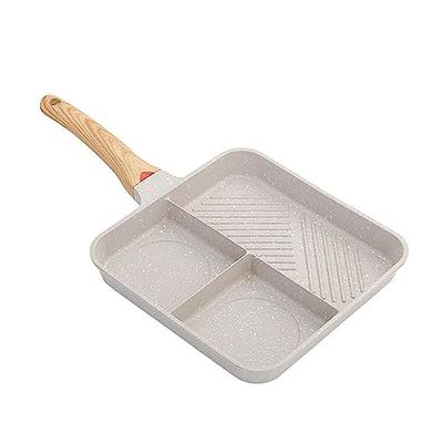 Divided-Grill Frying Pan For Making Breakfast Multi-functional 3