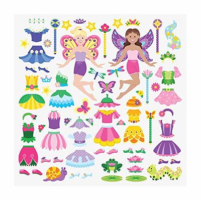 Melissa & Doug Sticker Collection and Coloring Pads Set: Princesses,  Fairies, Animals, and More - FSC-Certified Materials