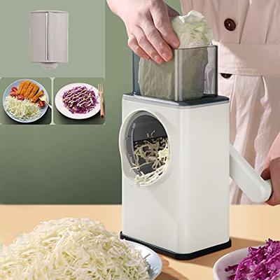 Vegetable Grater, Cheese Grater, Drum Grater For Vegetables With 3