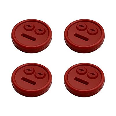 4 Pack Thermometer Meat Probe Red Grommet for Grills, Compatible with Weber  85037 Smokey Mountain Cookers Accessories, and Other Smoer DIY Thermometer  Sensor Port - Yahoo Shopping