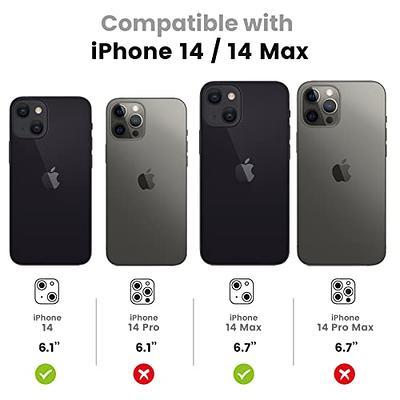 Diamond Camera Lens Protector, Diamond Tempered Glass Camera Cover Screen  Protector for iPhone 14 / iPhone 14 Plus In Silver