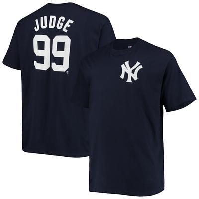 Men's Aaron Judge Navy New York Yankees Big & Tall Name Number T
