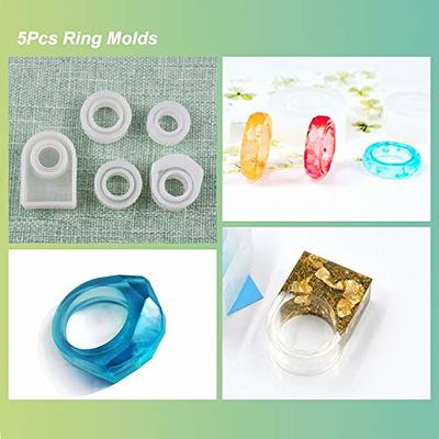 Let's Resin Jewelry Pendants Molds Resin Kit