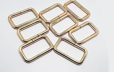 D Ring For Purse Strap Hardware, 1.5 Inch Buckle Metal Rings Rectangle  Buckle, 8pcs Rectangle Square Carabiner Strap Hardware for Bag Making Purse  Handbag Strap Webbing Belt Leathercraft-Gold - Yahoo Shopping