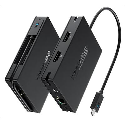 Docking, Multi adaptador USB-C a 8K HDMI 2.1, 2x USB 3.0, Gigabit Ethernet  y Power Delivery 100W, Cable Matters