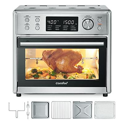 32-Quart PRO Large Air Fryer Oven, Toaster Oven Combo, with Rotisserie,  Dehydrator and Full Accessories